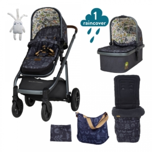 Cosatto Wow 2 Special Edition Pram and Accessories Bundle - Natu