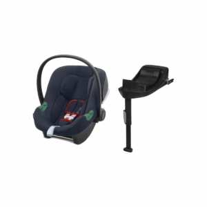 Cybex Aton B2 i-Size Car Seat and Base One Bundle- Bay Blue