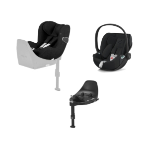 Cybex Z2 i-Size Car Seat Bundle-Deep Black