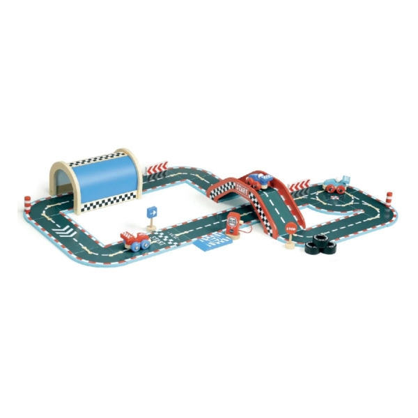 Hippychick Vilac Vilacity Big Race-Black/Blue