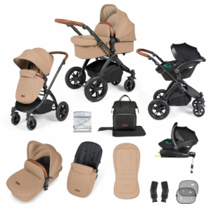 Ickle Bubba Stomp Luxe Bronze Frame Travel System With Stratus i