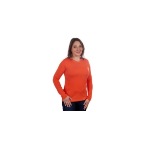 Ubere Mama Suzie Crew Nursing Top-Coral