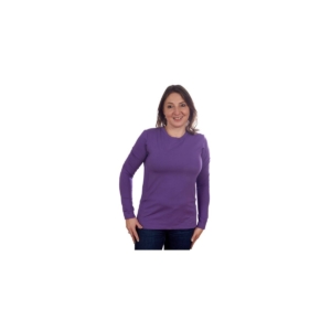 Ubere Mama Suzie Crew Nursing Top-Purple