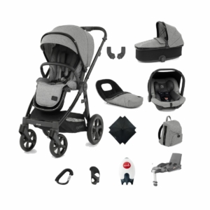 BabyStyle Oyster 3 Black Chassis 11 Piece Ultimate Travel System