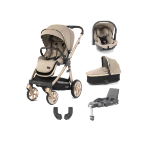 BabyStyle Oyster 3 Champagne Chassis Essential Capsule Travel Sy