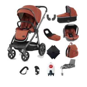 BabyStyle Oyster 3 City Grey Finish Chassis 11 Piece Ultimate Tr
