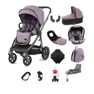 BabyStyle Oyster 3 City Grey Finish Chassis 11 Piece Ultimate Tr