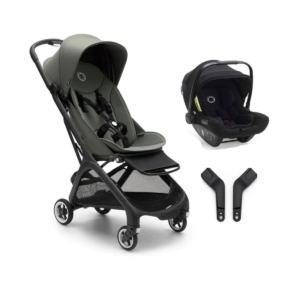Bugaboo Butterfly Travel System-Black/Forest Green