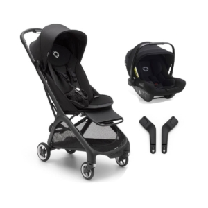 Bugaboo Butterfly Travel System-Black/Midnight Black