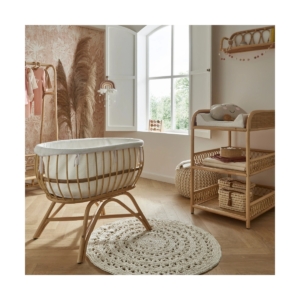 CuddleCo Aria Rattan 2 Piece Furniture Set-Natural