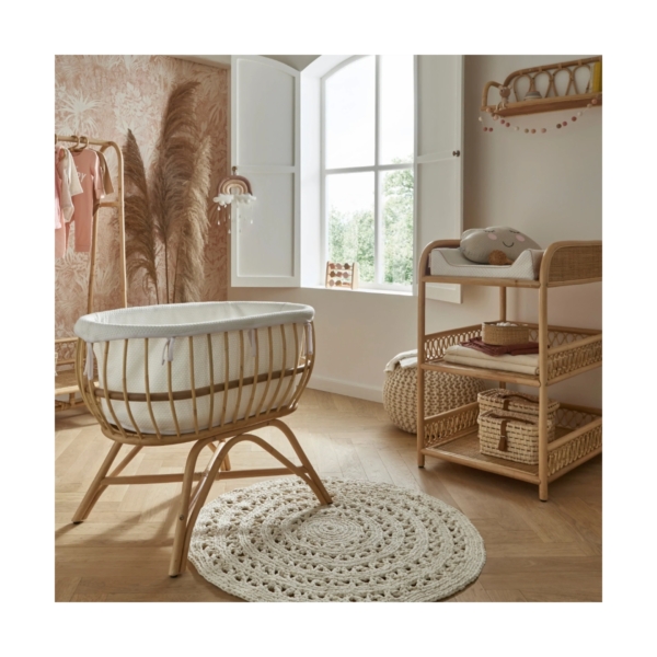 CuddleCo Aria Rattan 2 Piece Furniture Set-Natural