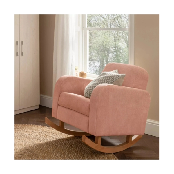 CuddleCo Etta Nursing Chair-Coral