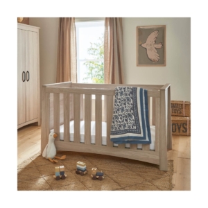 CuddleCo Isla Cot Bed-Ash