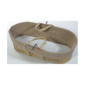 Cuddles Collection Honeycomb Mosses Basket Bundle-Brown