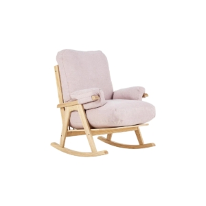 Gaia Hera Rocking Chair-Blush/Natural Ash