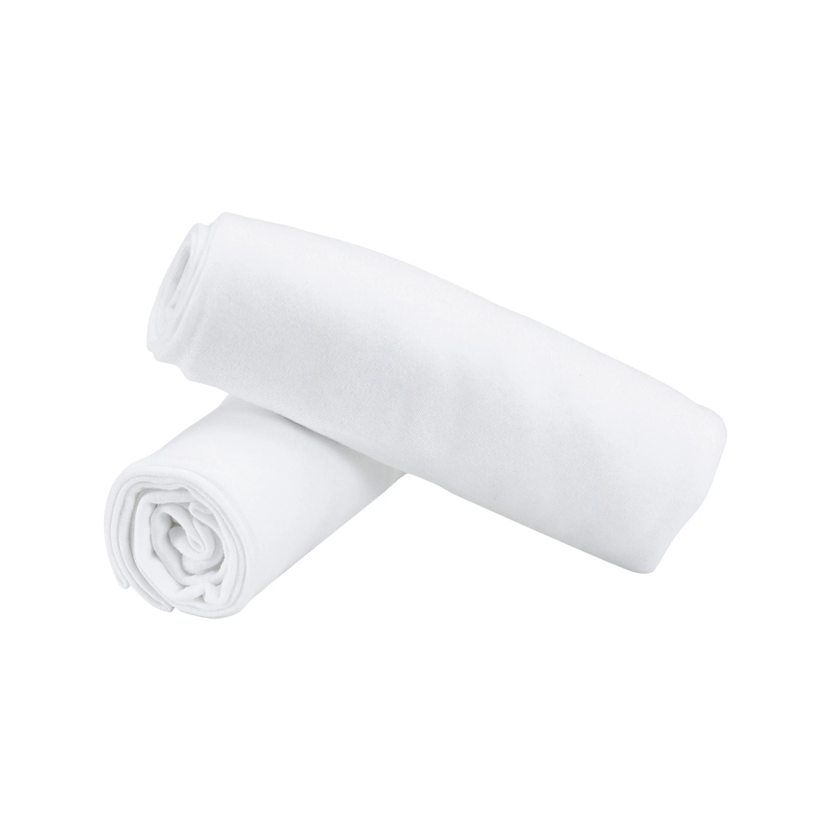 Gaia Pack of 2 Hera Fitted Sheet Co-Sleeping Crib-White