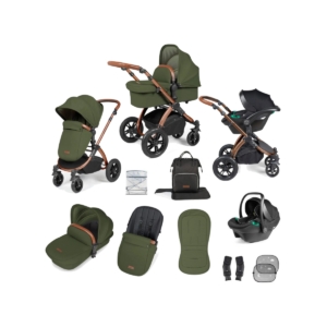 Ickle Bubba Stomp Luxe Bronze Frame Travel System With Stratus i