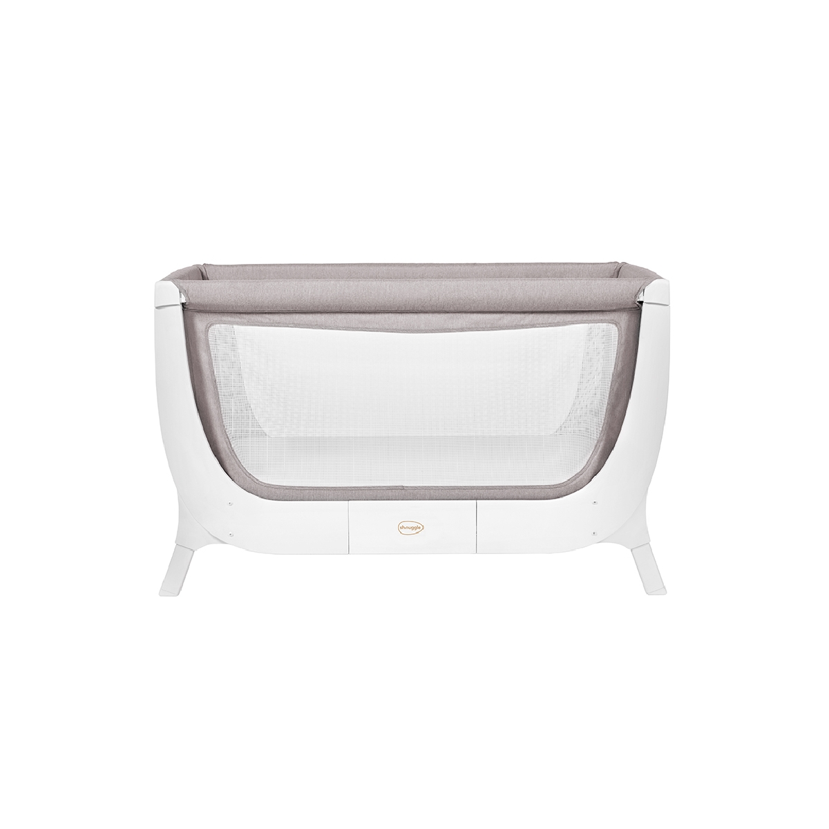 Shnuggle Air Bedside CribStone Grey Everything Baby