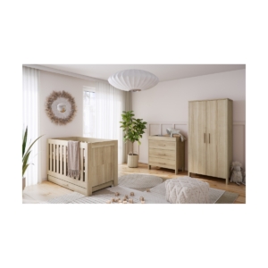 Venicci Forenzo 3 Piece Roomset-Honey Oak
