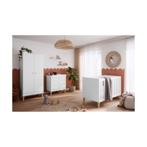 Venicci Saluzzo 3 Piece Roomset-Premium White