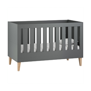 Venicci Saluzzo Cot Bed-Graphite