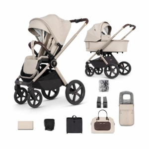Venicci Tinum Upline 2-in-1 Pram System-Stone Beige
