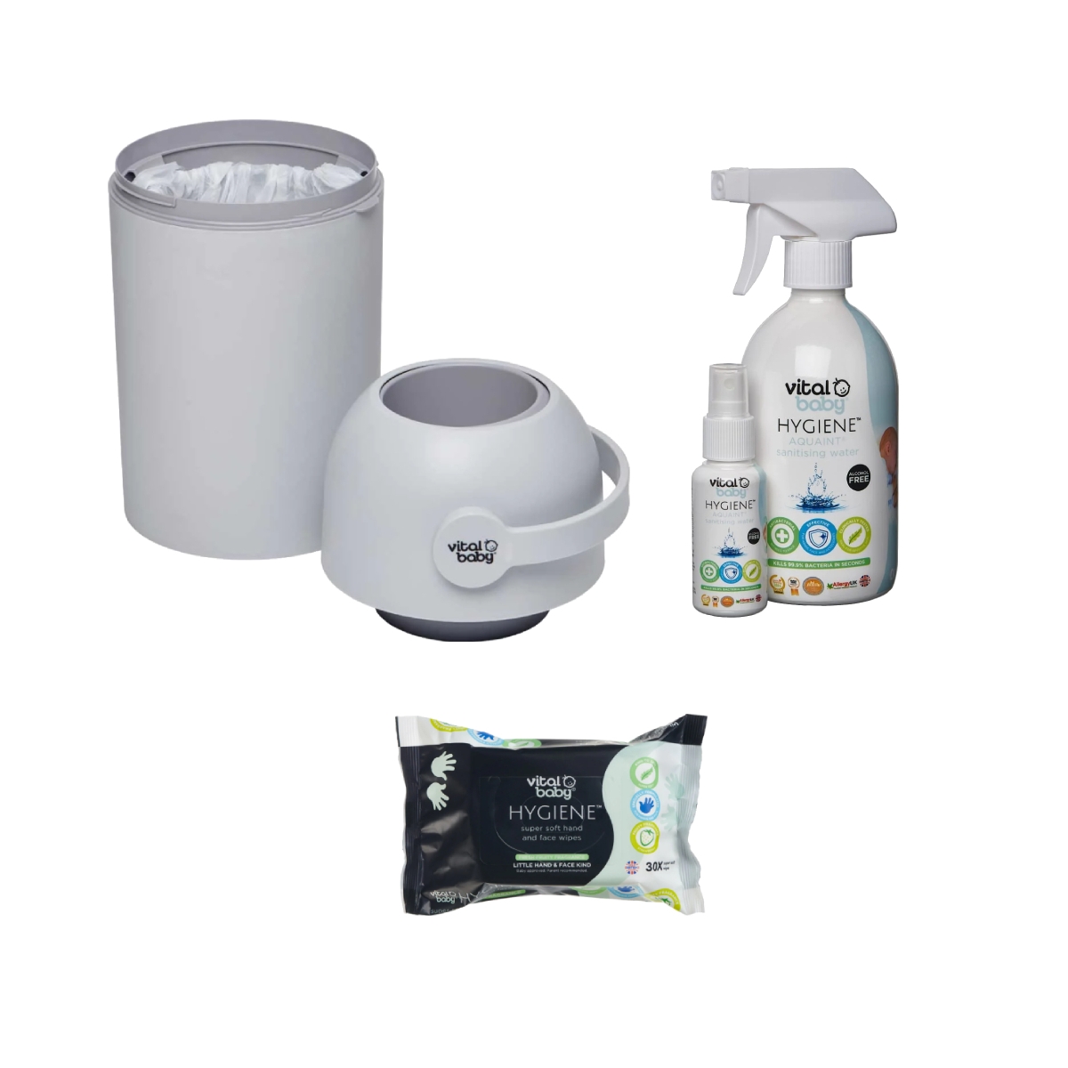 Vital Baby Hygiene Bundle (2022) Everything Baby