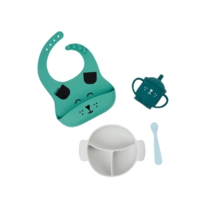 Babymoov Learn'isy Silicone Feeding Set (6m+) - Dog
