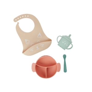 Babymoov Learn'isy Silicone Feeding Set (6m+) - Fox