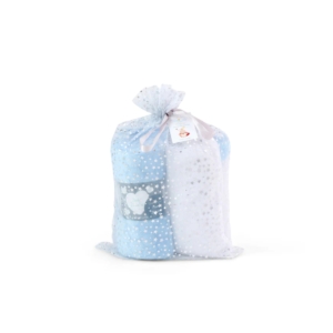 Clair De Lune Marshmallow Gift Bag-Blue