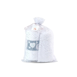 Clair De Lune Marshmallow Gift Bag-White