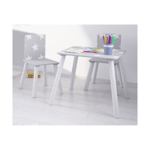 Kidsaw Star Table & Chairs-Grey (STTCGR)