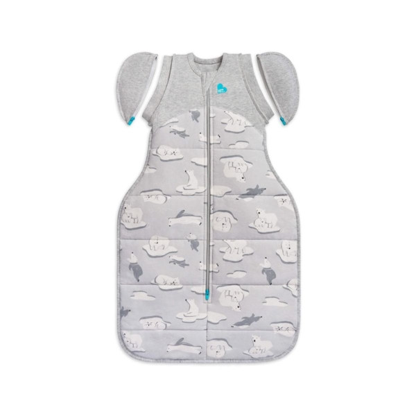 Love To Dream Polar Bear Swaddle Up Extra Warm Transition Bag-Gr
