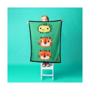 Ziggle Dream Big Stay Cosy Blanket-Easy Tiger