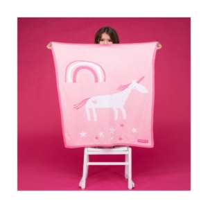 Ziggle Dream Big Stay Cosy Blanket-Unicorn Land