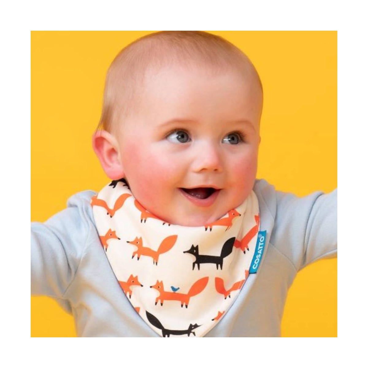 Ziggle Super Absorbent Waterproof Dribble Bib Mister Fox Everything Baby