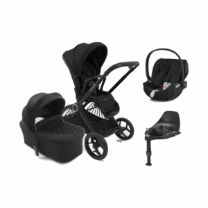 iCandy Core Pram System with Cybex Cloud Z2 Carseat & Base Z2-Bl