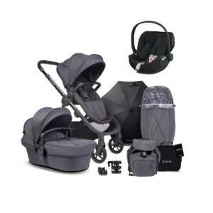 iCandy Orange Pushchair and Carrycot Complete Bundle WITH CYBEX