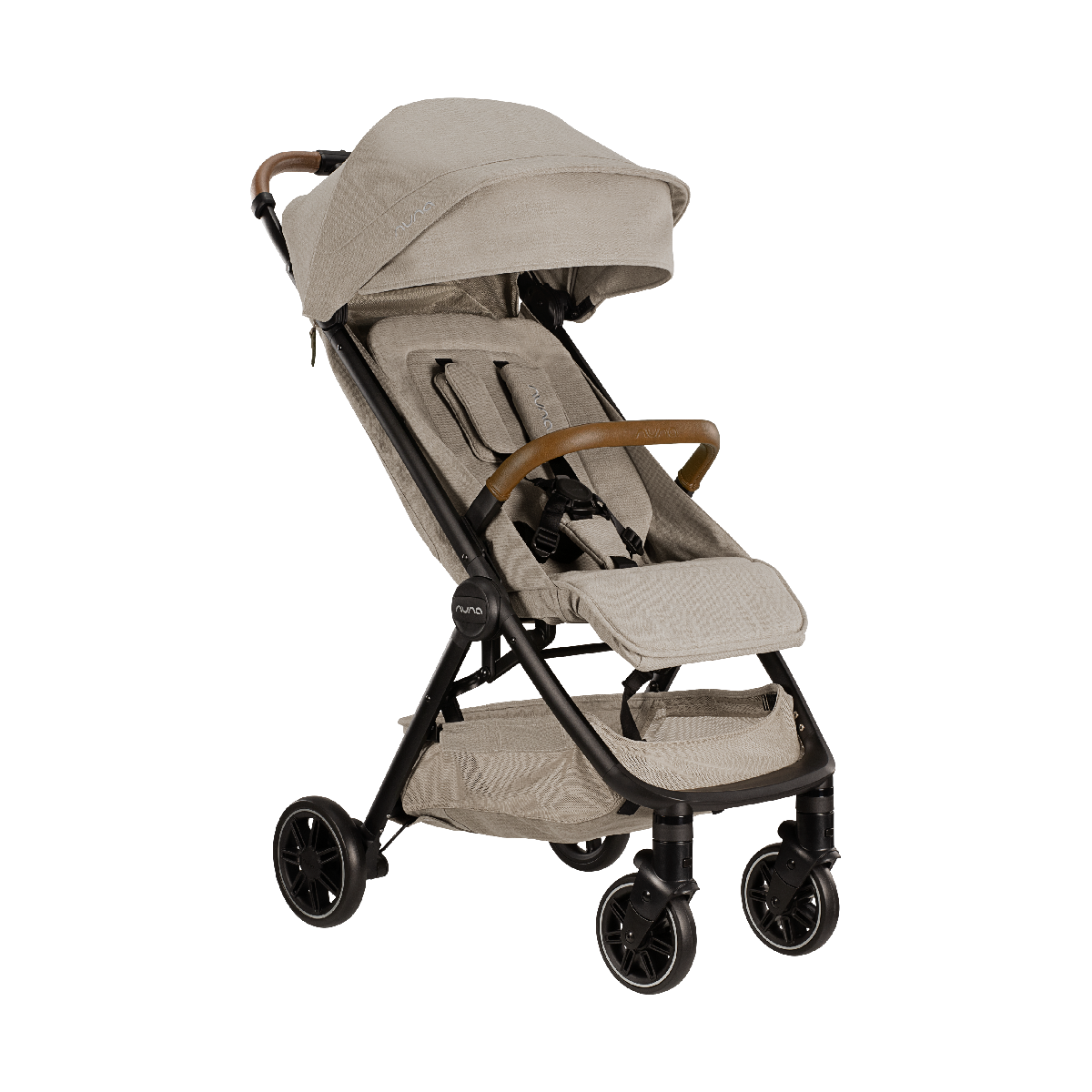 Nuna TRVL Stroller + Travel Bag + Rain Cover-Hazelwood