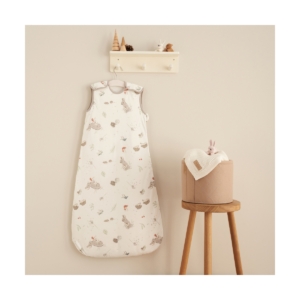 Tutti Bambini Cocoon Baby Sleep Bag-White/Brown