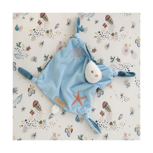 Tutti Bambini Our Planet Comforter-Blue