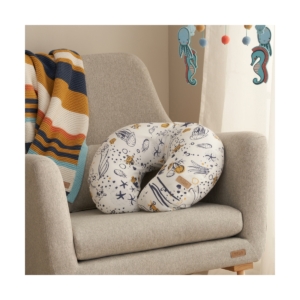 Tutti Bambini Our Planet Feeding Pillow-White/Blue