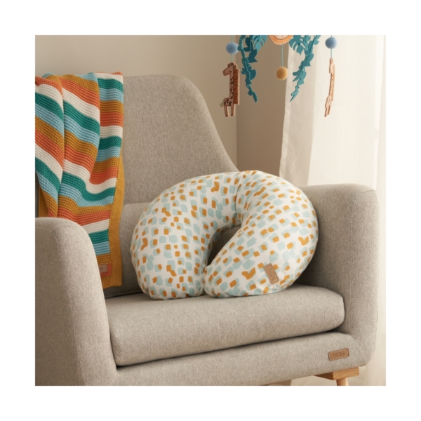 Tutti Bambini Run Wild Feeding Pillow-White