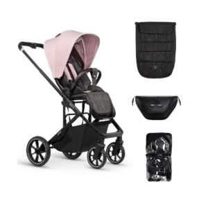 Venicci Empire 5 Piece Pushchair Bundle-Silk Pink