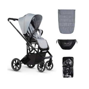 Venicci Empire 5 Piece Pushchair Bundle-Urban Grey
