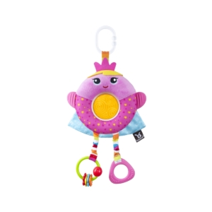 Benbat Dazzle Princess Travel Friend Toy-Pink