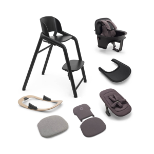 Bugaboo Giraffe Highchair Complete Bundle-Black