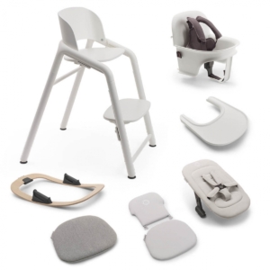 Bugaboo Giraffe Highchair Complete Bundle-White