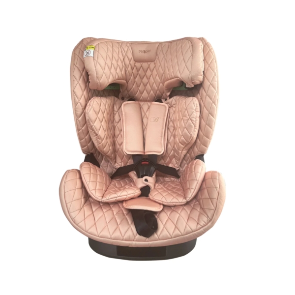 My Babiie Billie Faiers Group 1/2/3 iSize Isofix Car Seat-Blush