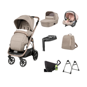 Peg Perego Veloce 10 Piece I-Size Travel System Bundle-Mon Amour